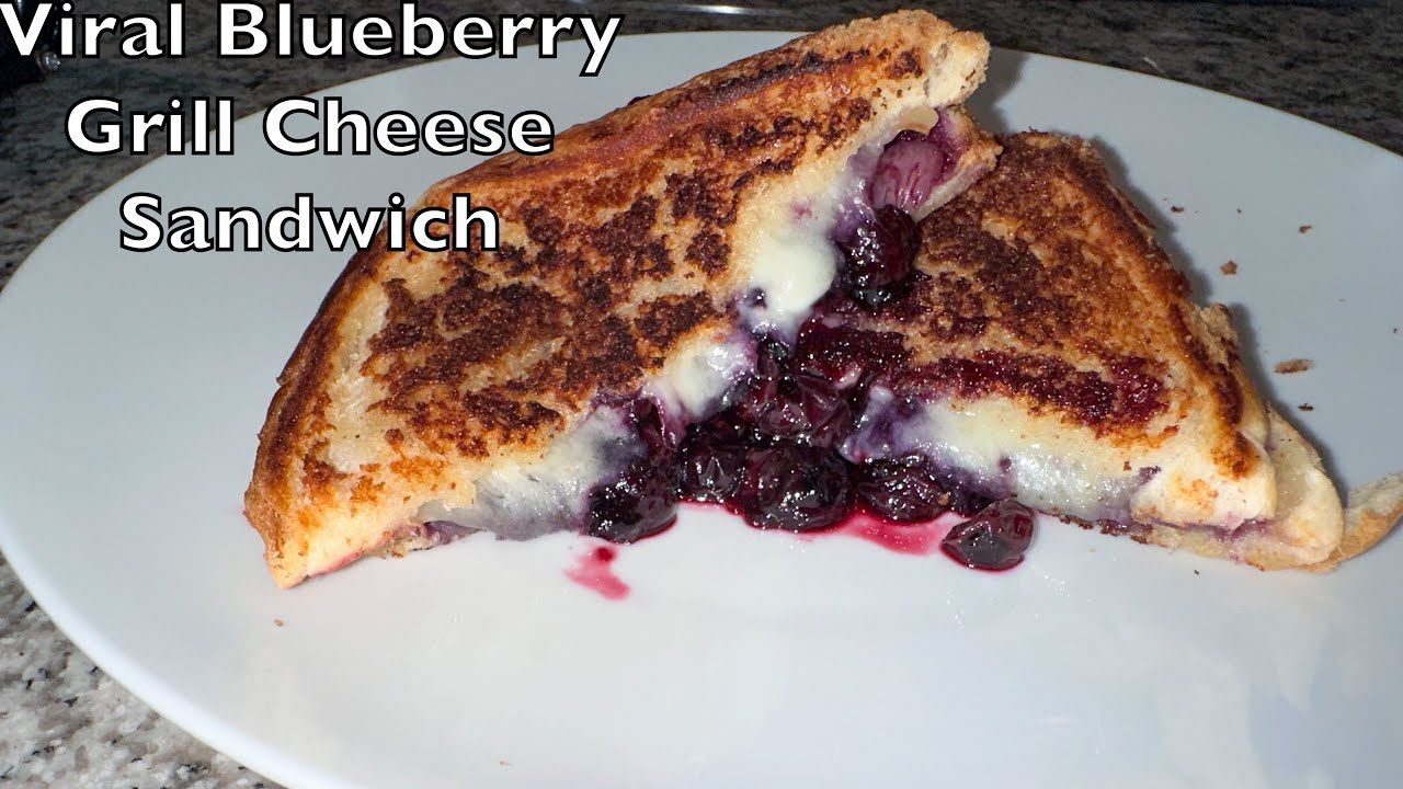 Blueberry Grilled Cheese