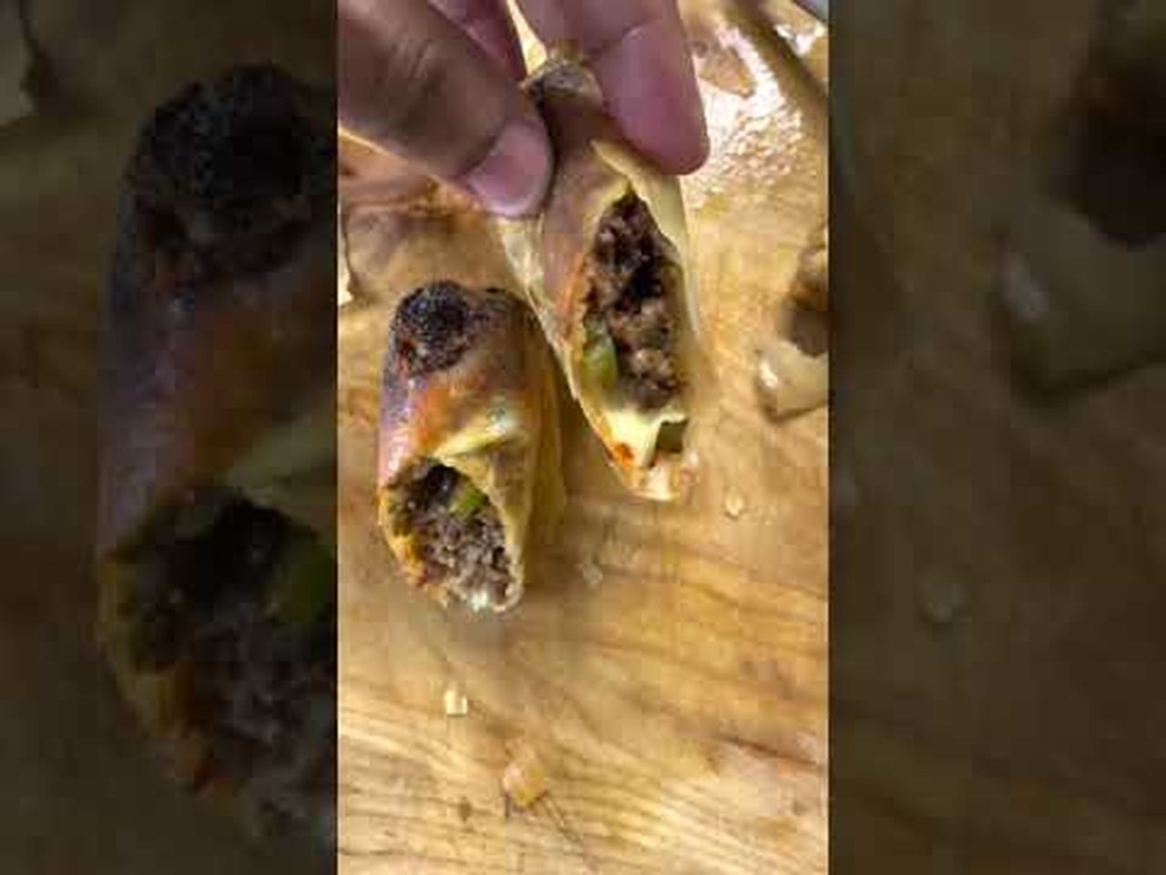 Cheesesteak Spring Rolls