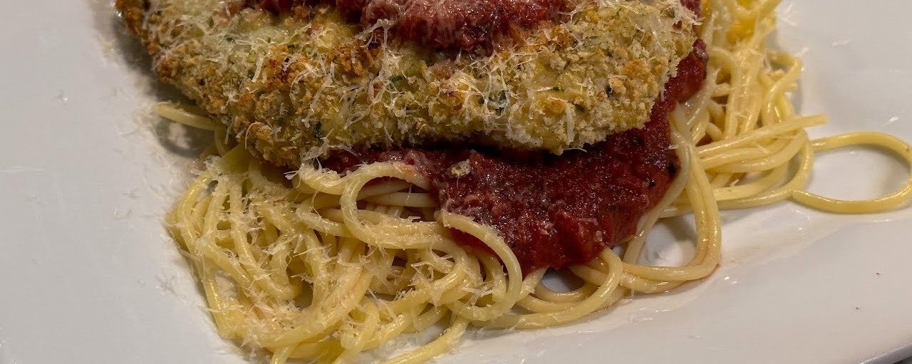Parm Chicken & Spaghetti