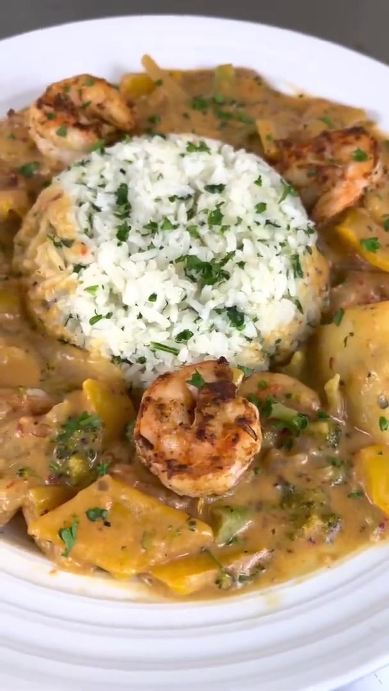 Shrimp & Potato Curry